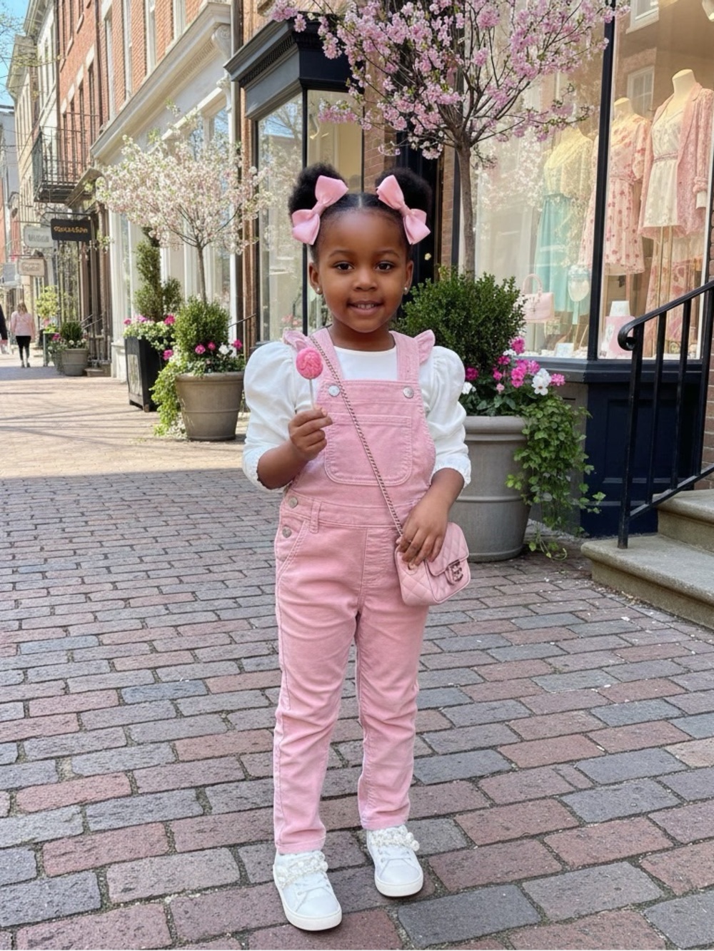 Gap Toddler Girl Pink Velvet Ruffle Overalls Size 4T Excellent Condition